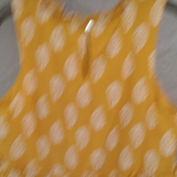 Lucky Brand Women's Yellow A-Line Sundress Sleeveless Size S - Picture 6 of 11